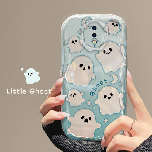 OPPOR17TPU可爱小幽灵手机壳防摔