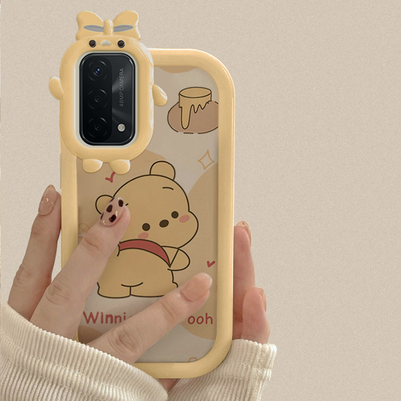 OPPOA93硅胶维尼熊手机壳防摔