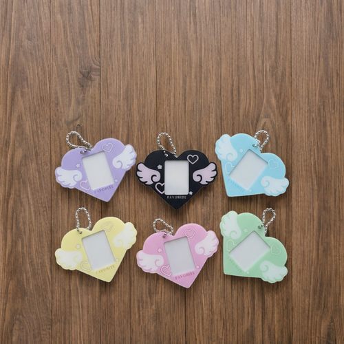 小红书爆款天使翅膀爱心钥匙扣