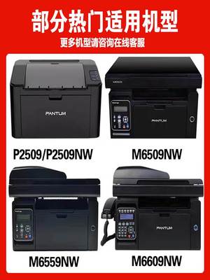 适用奔图m6509硒鼓pd219粉盒 p2509nw m6509nw m6559nw打印机墨盒