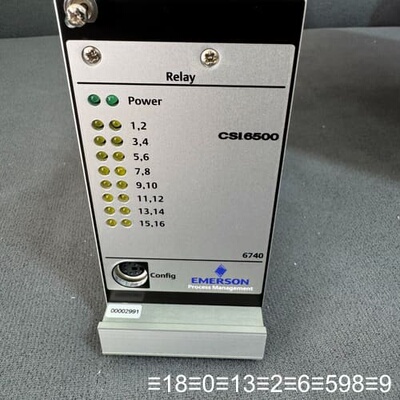 爱默生EPRO 卡件 CSI6500 A6740
