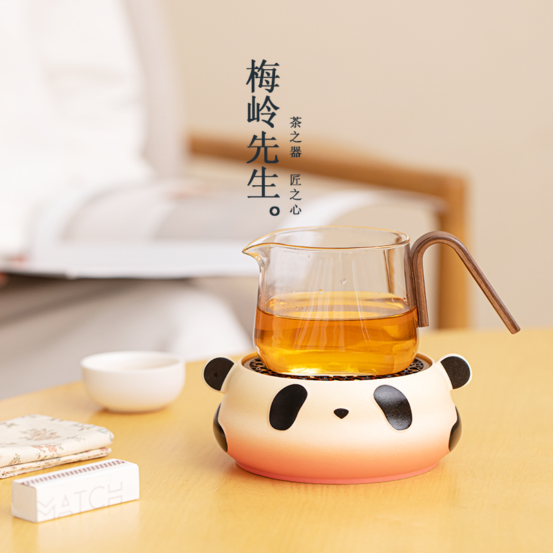 梅岭先生温茶炉熊猫温茶炉