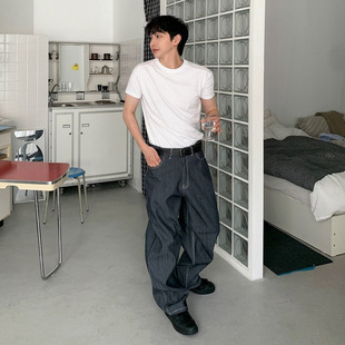 夏季 T恤男士 Cleanfit·硬汉MYQ简约休闲短袖 宽松圆领 冲量3天