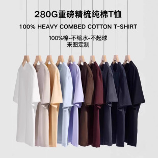 高品质280g重磅短袖 Cleanfi·猛男·美式 t恤男女同款 冲量3天