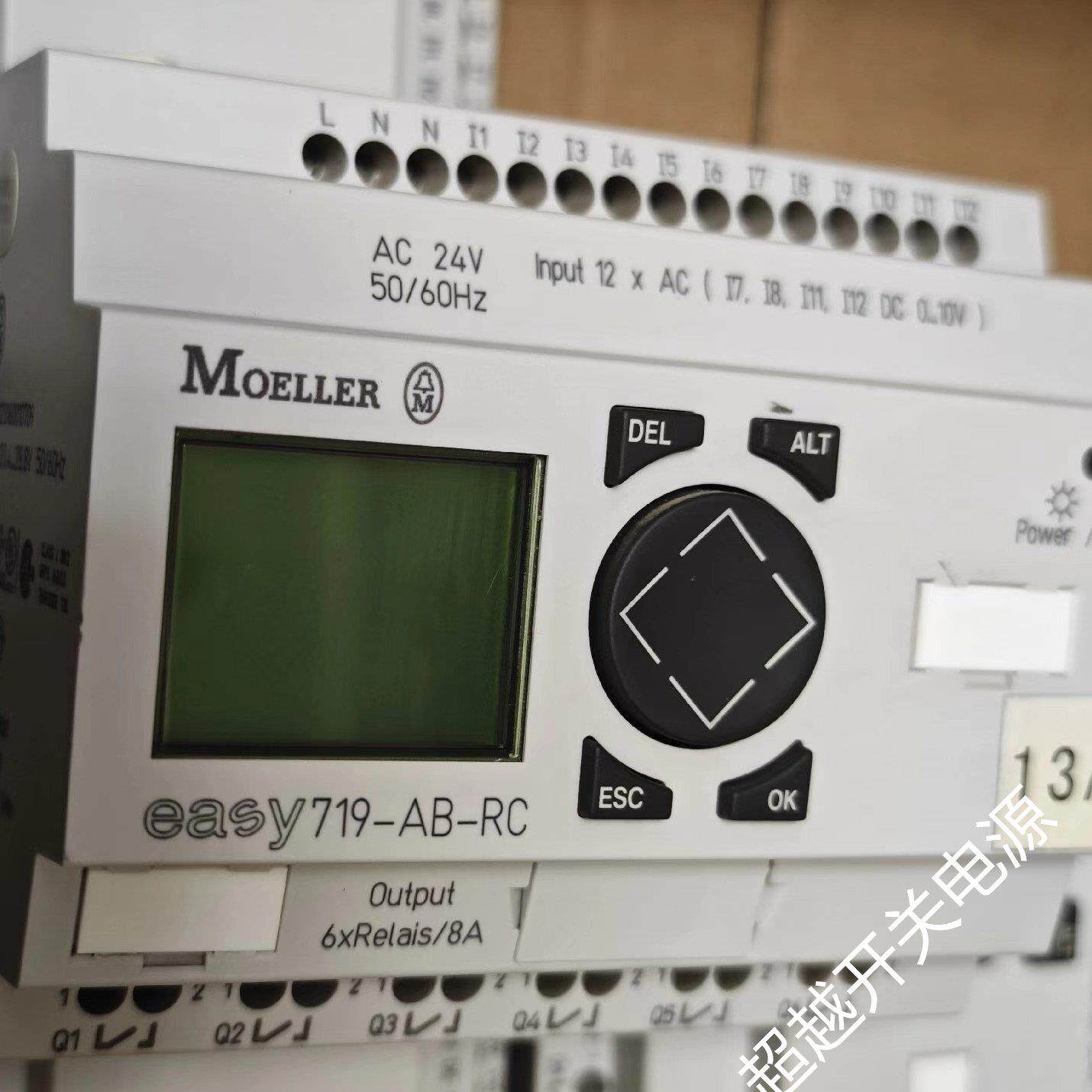 伊顿穆勒MOELLER可程式设计控制器EASY719-AC-RC EASY719-AB-RC