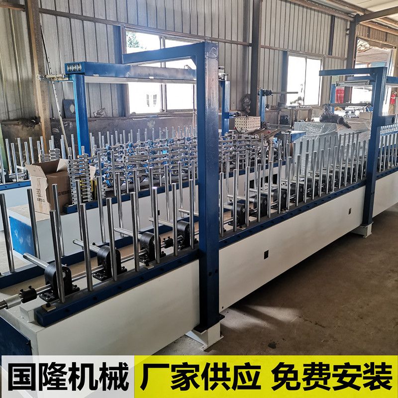门边线铝合金木塑板包覆机 自动除尘 碳纤维集成墙板包覆机