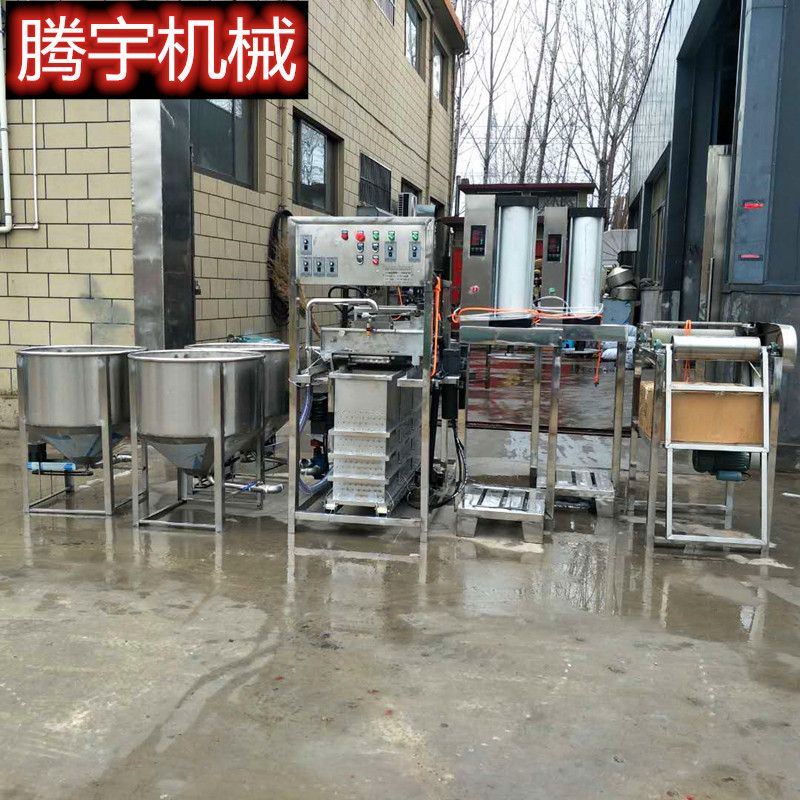 豆腐皮机 全自动豆皮机 商用千张百叶豆腐皮机器