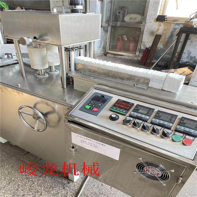 做国产凡士林纱布块折叠机高岭土显影手术止血纱布棉设备厂机械