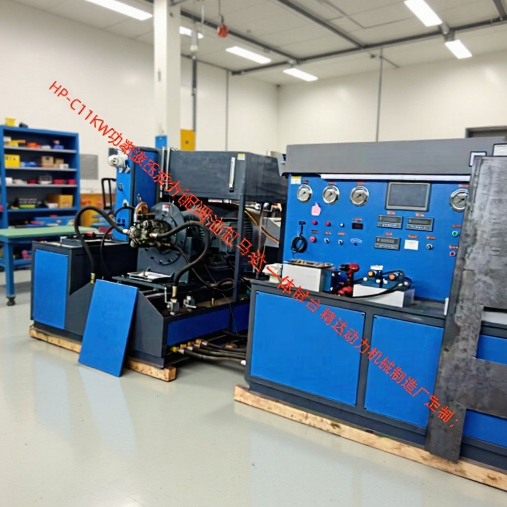 HPA液型压齿轮泵柱塞马达油缸实验台 Hydraulic pump test bench