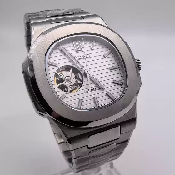 Watch Nh38 Automatic Mechanical Movement 41mm Nautilus Modified Fashion Business Waterproof Luminous Watch