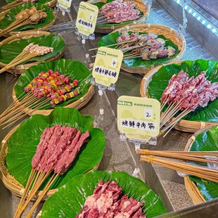 餐垫芭蕉叶荷叶仿真大绿叶子水果店垫底装饰假树叶塑料绿叶香蕉叶