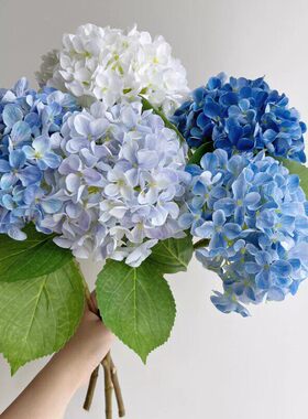 高级感3D绣球花彷真花餐