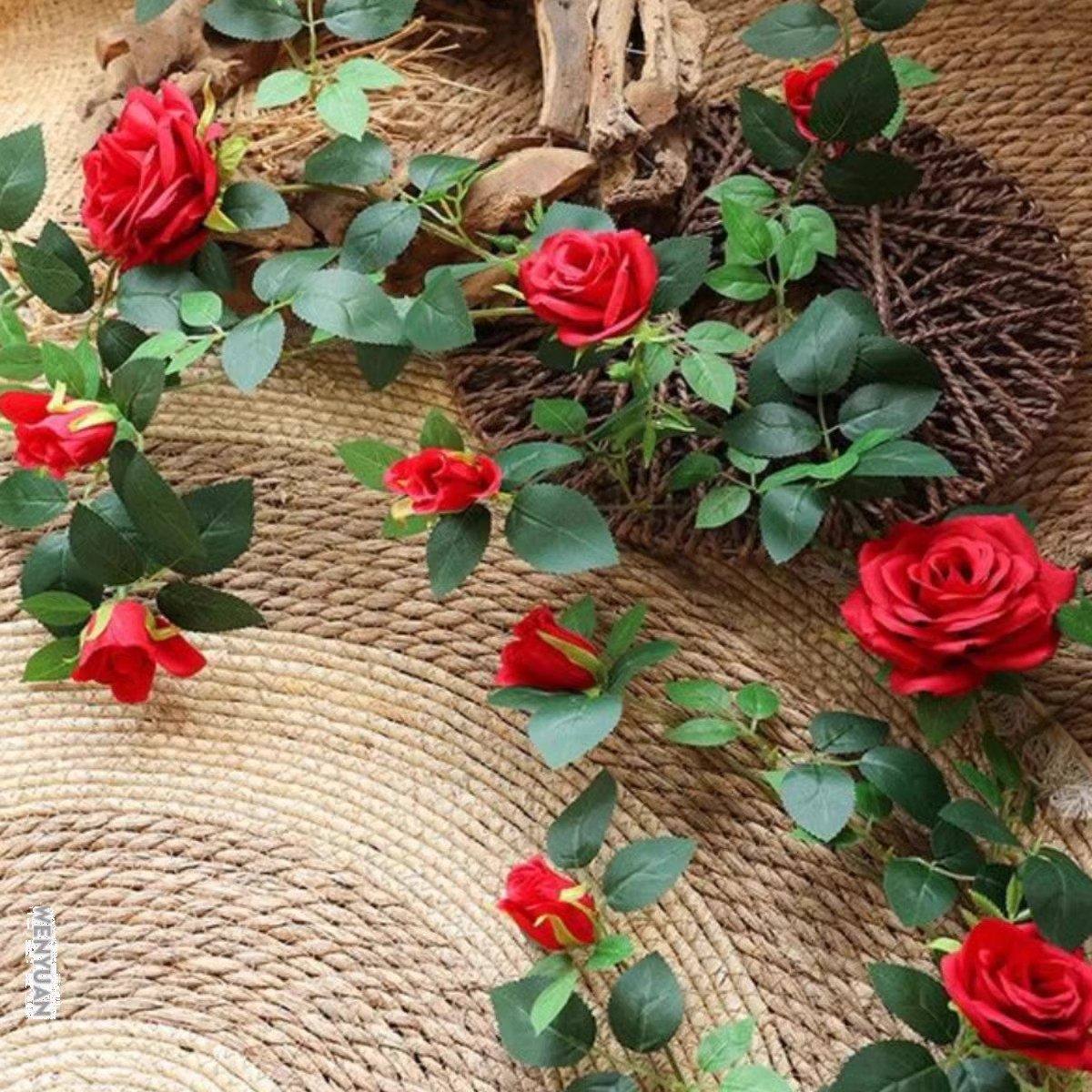 仿真花玫瑰花假花藤条绢花藤蔓瀑布网红花墙绿植空调管道遮挡装饰,鲜花速递/花卉仿真/绿植园艺,仿真花,淘宝优惠券,粉丝福利购,淘宝优惠卷