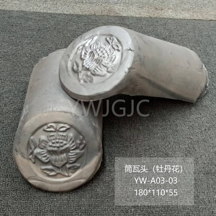 厂家直供A仿古建筑青瓦筒瓦勾瓦板瓦封檐瓦黏土瓦土瓦
