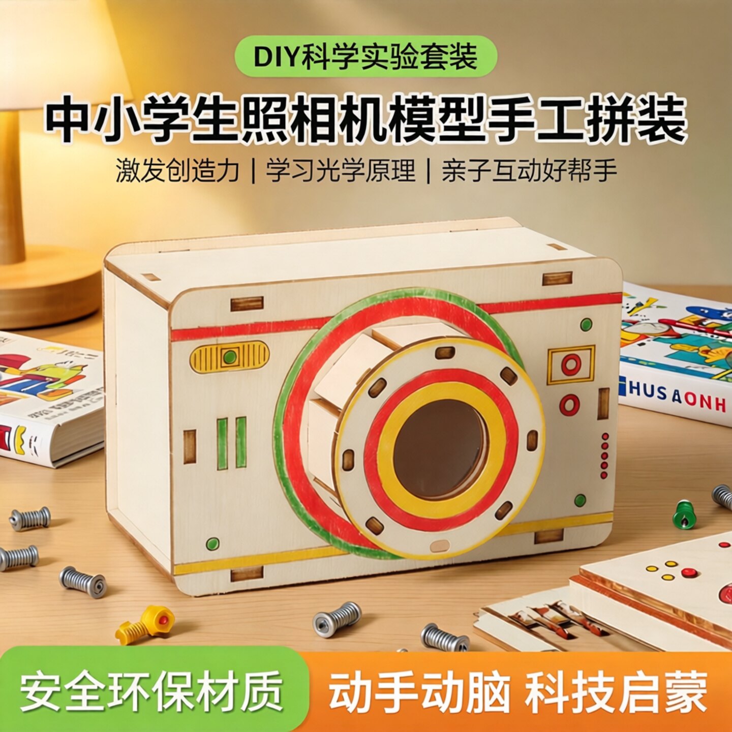 中小学生照相机模型diy科学实验