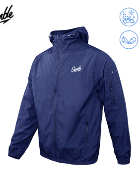 SLAMBLE跑步风衣25款运动外套男女款户外多功能宽松秋季防风外套