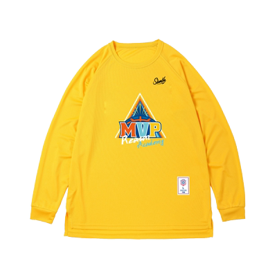 纯色长袖球衣slamble男