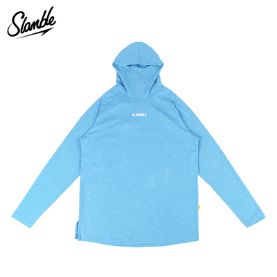 秋季连帽卫衣slamble跑步