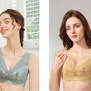 111236 1116银纤维内衣N027调整型收副乳聚拢文胸D1 正品 傲雪棋C5