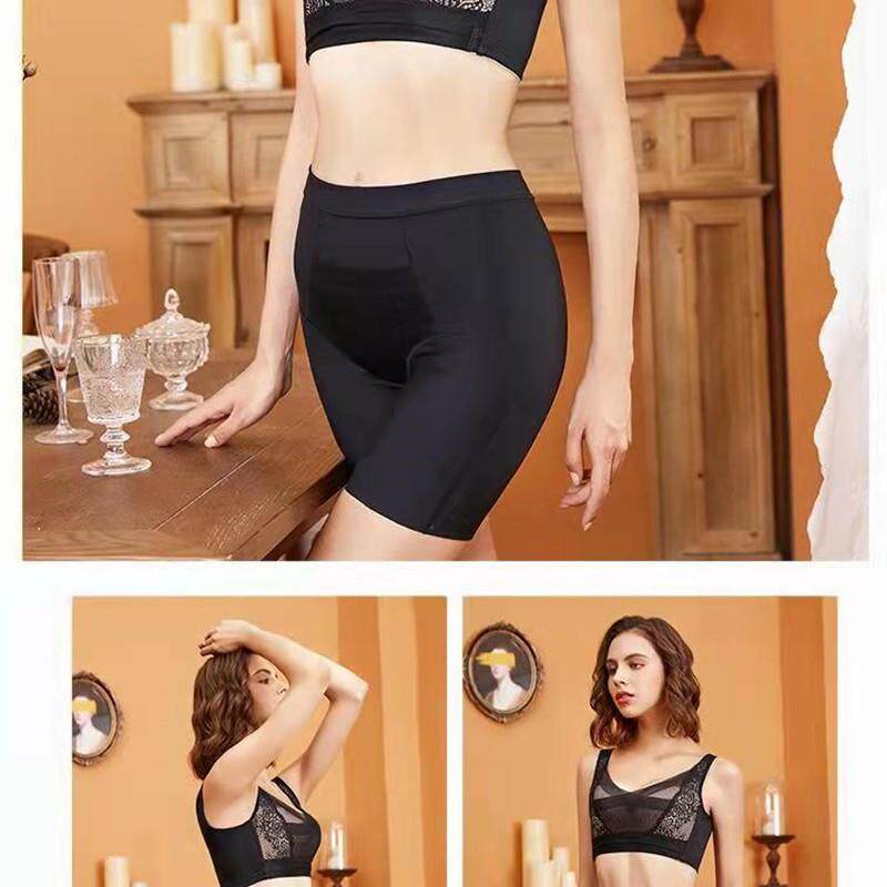 傲雪棋新品体雕裤 E1-1005平角收腹裤提臀收腰塑形银纤维官方正品