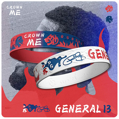 乔治乔大将军限定手环快船篮球