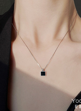 Yooper女轻奢通体纯银项链