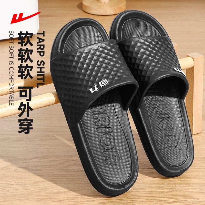 Warrior/回力拖鞋耐磨休闲凉拖鞋