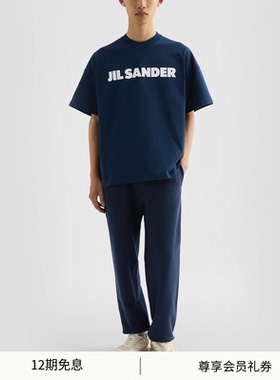 JIL SANDER 新品男士 棉质短袖LOGO T恤