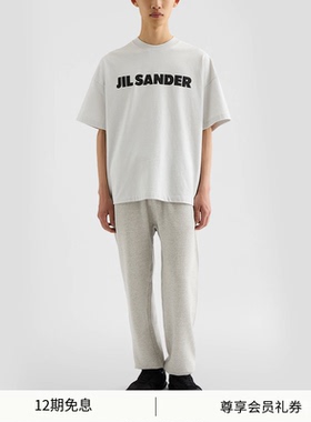 JIL SANDER 新品男士 棉质短袖LOGO T恤