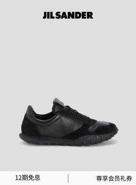 JIL SANDER 新品男士 羊皮革低帮运动鞋
