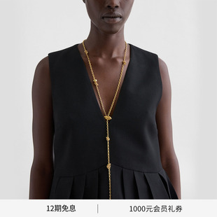 新年礼物 女士 JIL 新品 黄铜项链 SANDER