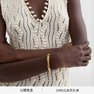 新年礼物 女士 JIL 新品 手工制黄铜手镯 SANDER