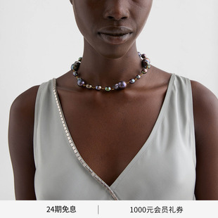 新年礼物 女士 JIL 新品 手工黄铜项链 SANDER