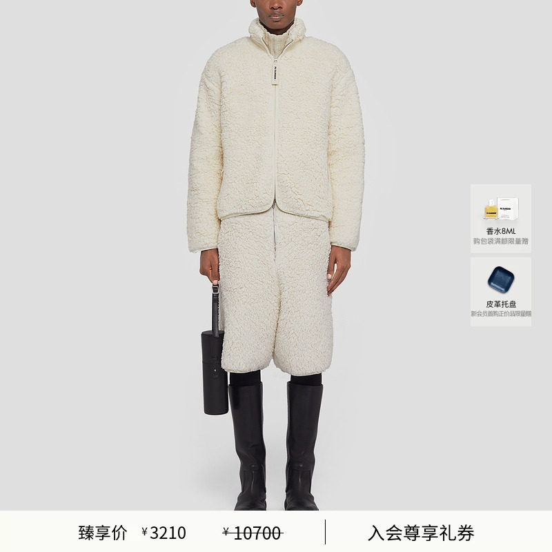【经典返场】JIL SANDER+ 秋冬男士 棉质短款夹克外套