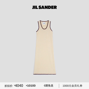 甄选折扣 棉质针织无袖 JIL 女士 连衣裙 SANDER