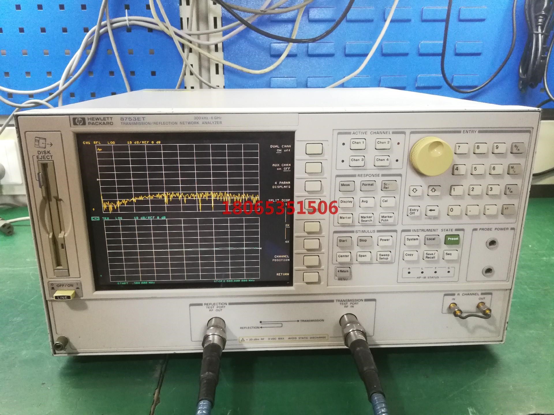 安捷伦8753ET矢量网络分析仪6GHz