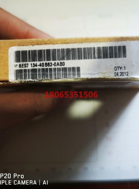 6ES7 134-4GB62-0AB0模块工程余货实