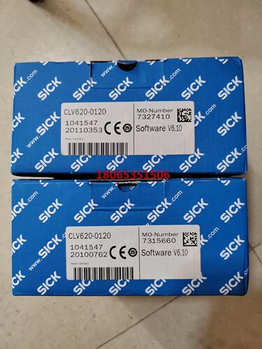 原装西克扫码器CLV620-0120二台