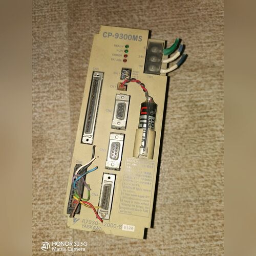 安川控制器 CP-9300MS 实物 成色一般 不会测试 议价