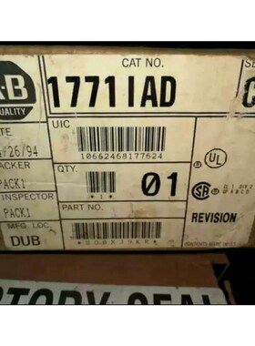 AB罗克韦尔1771PLC模块1771-IAD 1771I 议价