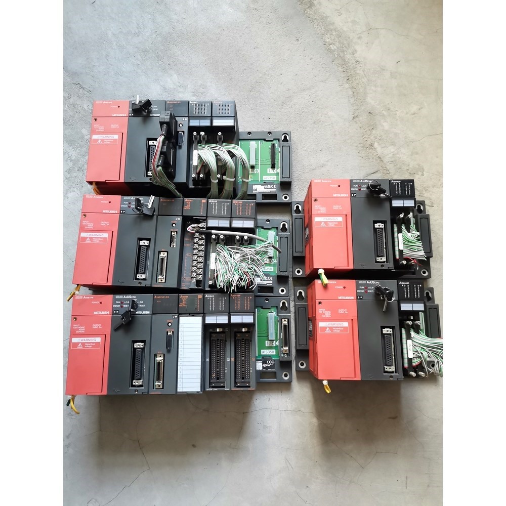 三菱PLC A2USH cpu-s1成色如图实物 议价