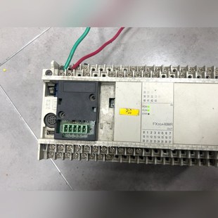 三菱PLC、FX3GA一60MR一CM成色漂亮自带一485 议价