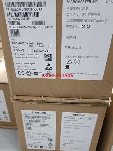 6SE6440-2UD27-5CA1MM440变频