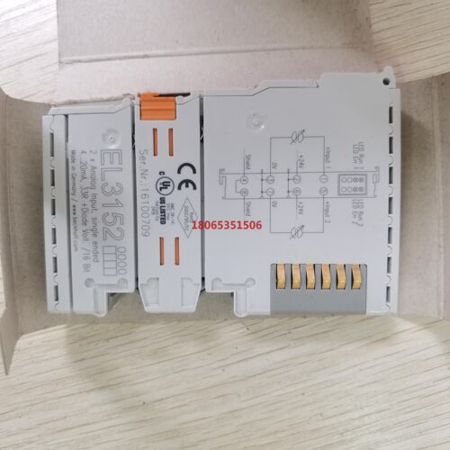 现货促销原装BECKHOFF倍福EL3152成色非常漂亮