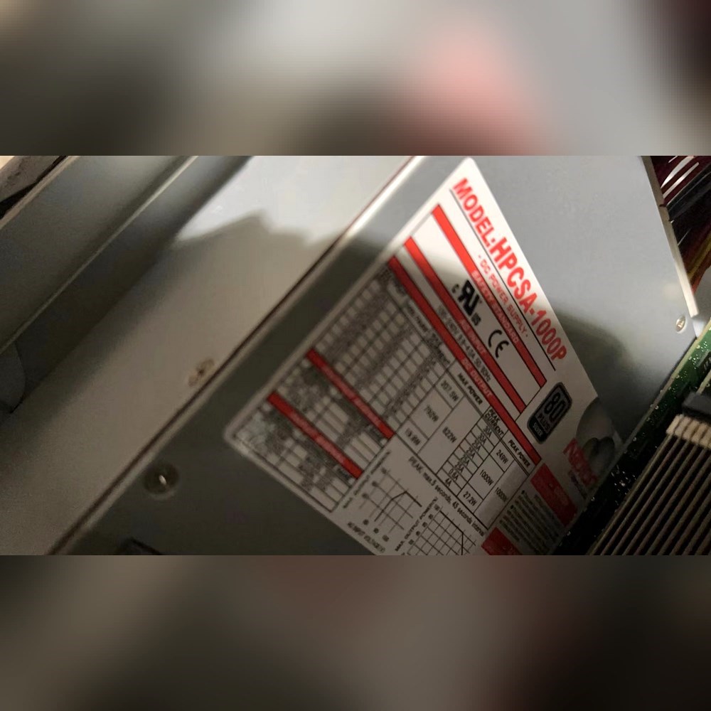 日本NIPRON HPCSA-1000P 1000W 电源 议价