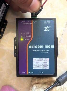 ZLG周立功高性能工业级串口服务器 NETCOM-100IE 议价