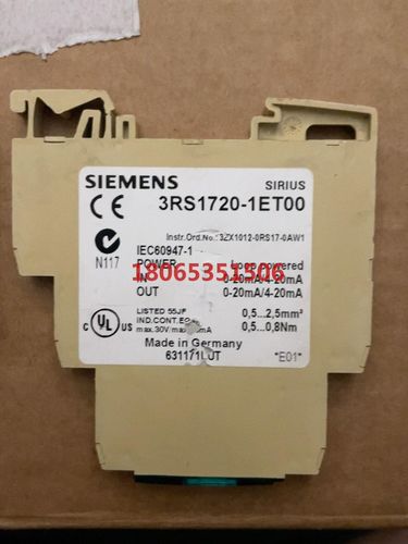 信号隔离器3RS1720-1ET00