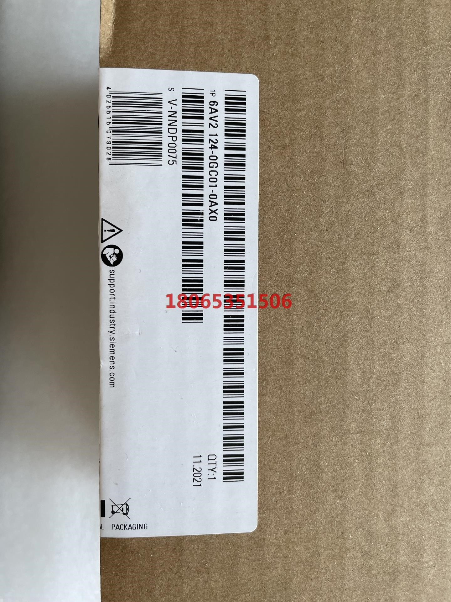 触摸屏TP700 6AV2 124-0GC01-0AX