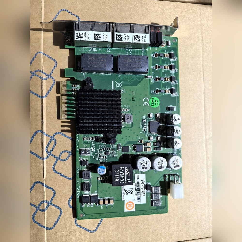 (出)研华PCIE-1674E视觉网卡 议价