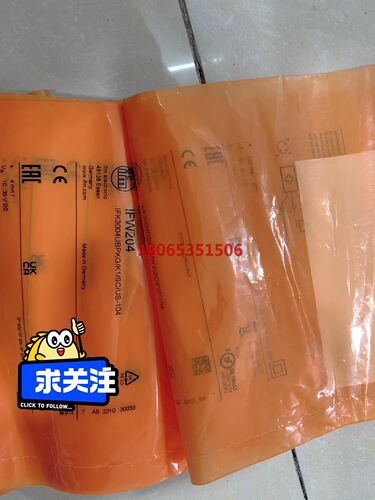 IFW204易福门IFM接近开关原装22年
